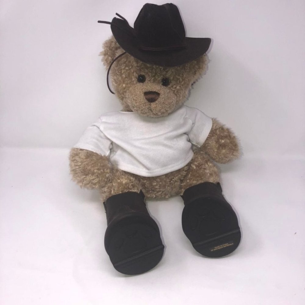 Build A bear cowboy bear plush teddy bear rodeo cowgirl